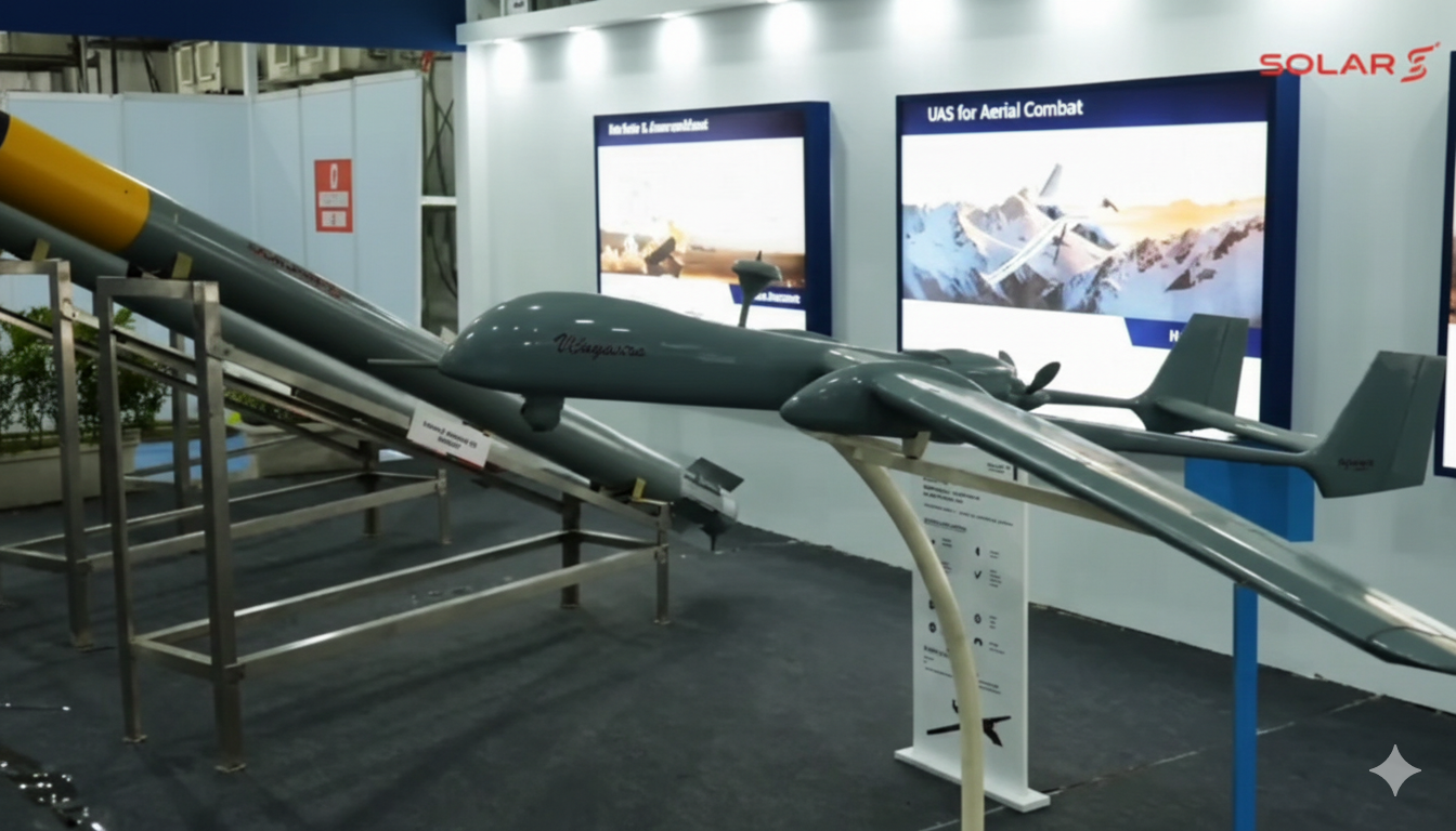 Vijayastra MALE UAV Revealed at Advantage Vidarbha 2026